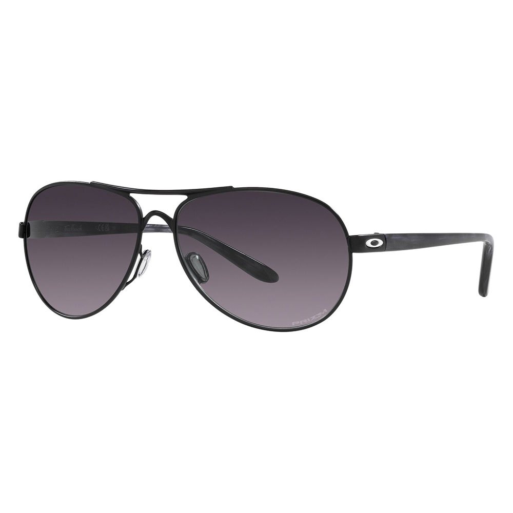 Купить Oakley OO4079-4559 Feedback Prizm Женские солнцезащитные очки Satin Black Prizm Grey Gradient/CAT3 7ft.ru в интернет магазине Семь Футов