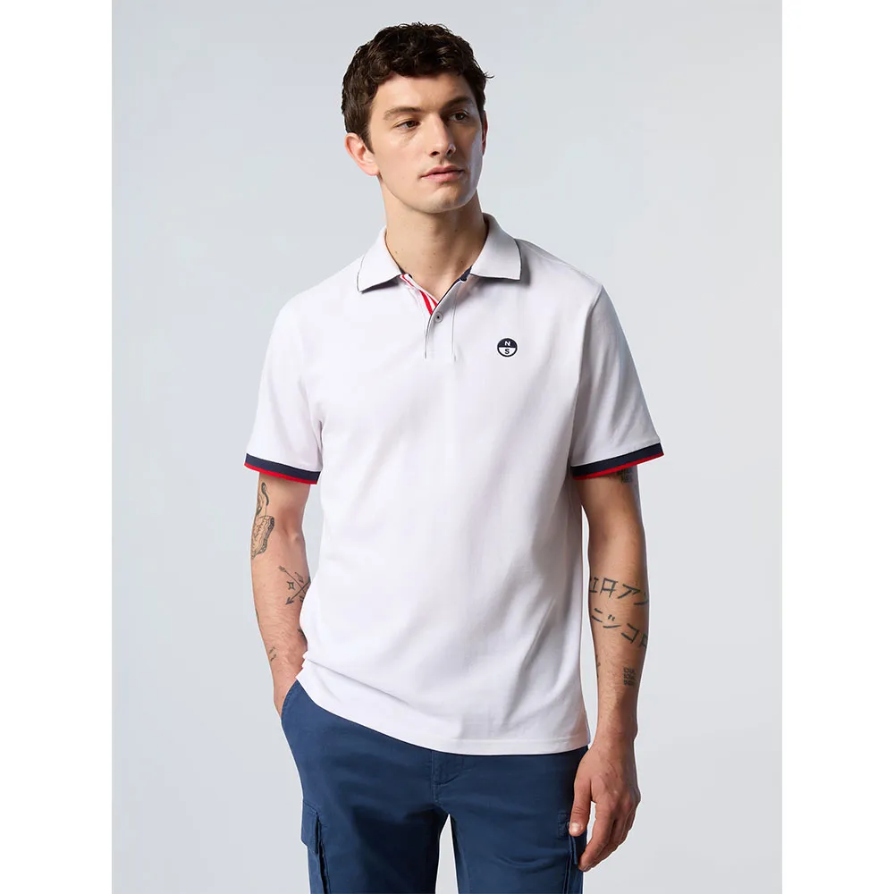 Купить North sails 692445-0101-XXL Поло с короткими рукавами Graphic 692445 Белая White 2XL 7ft.ru в интернет магазине Семь Футов