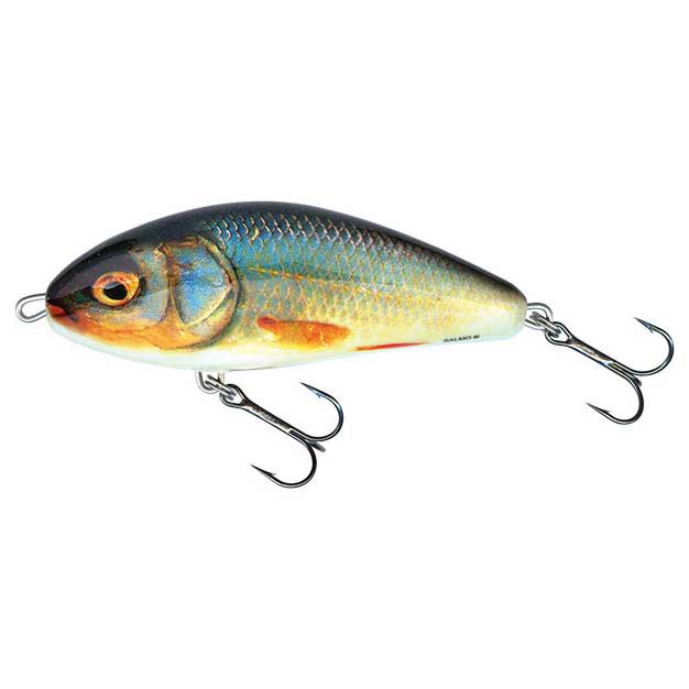 Купить Salmo QFA007 Fatso 100 Mm 52g Многоцветный  Real Hot Perch 7ft.ru в интернет магазине Семь Футов