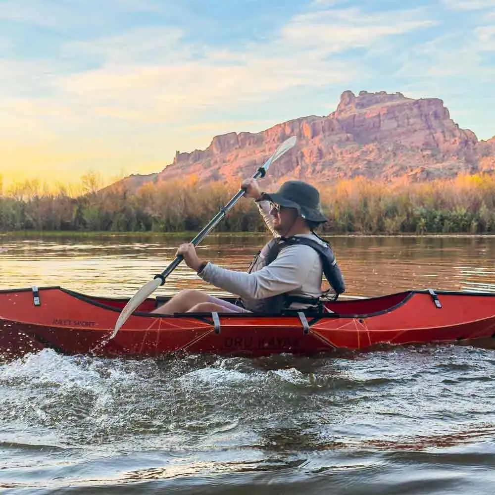 Купить Oru kayak oky501-cyn-ins-01 складная байдарка Inlet sport Cayen / Slate 108x54x28 299 x 79 cm 7ft.ru в интернет магазине Семь Футов