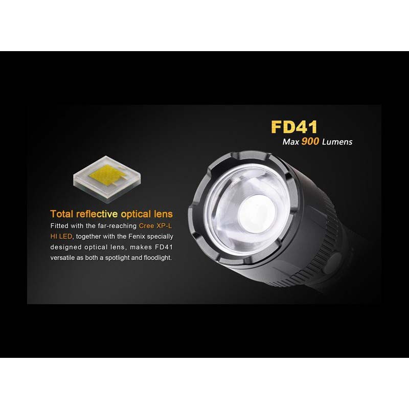 Купить Fenix PACKFD41 FD41 Pack Черный  Black 900 Lumens 7ft.ru в интернет магазине Семь Футов