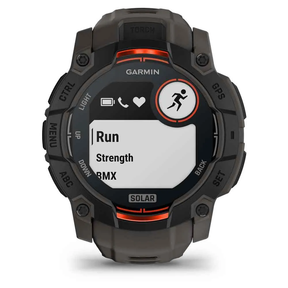 Купить Garmin 010-02935-00 Часы Instinct 3 50 mm Solar Черный  Black / Carbon 7ft.ru в интернет магазине Семь Футов