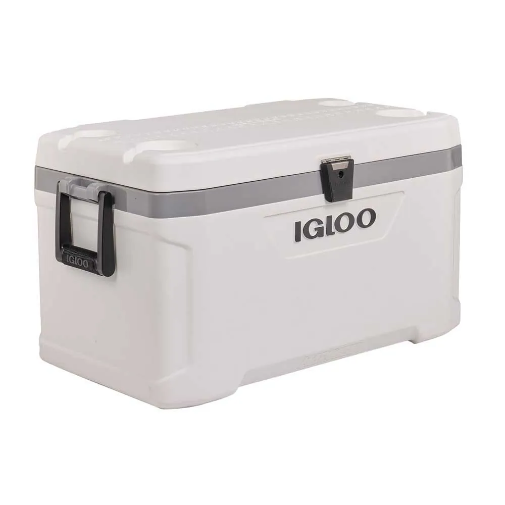 Купить Igloo coolers 18-50548 Жесткий переносной кулер Marine Ultra 66.2L White / Grey 29 25/32 x 16 19/32 x 10 1/16´´ 7ft.ru в интернет магазине Семь Футов