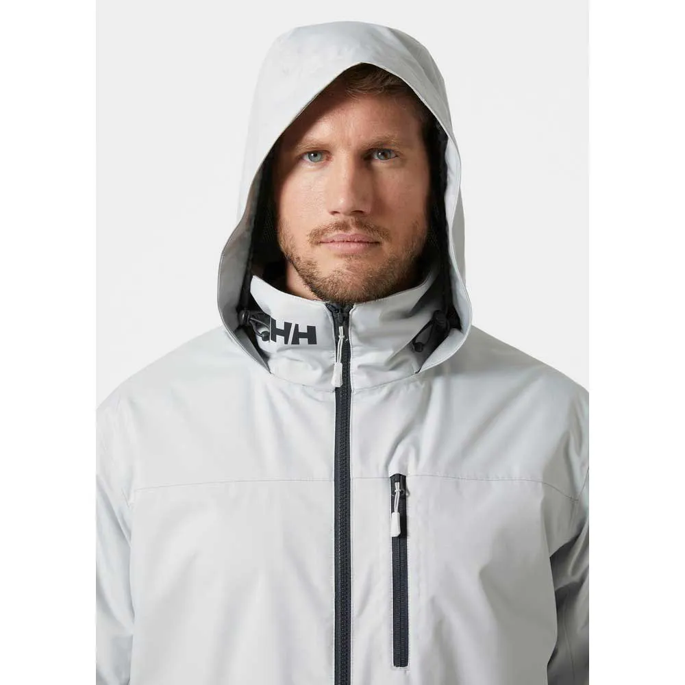 Купить Helly hansen 34442_853-xl Куртка Crew Hooded Midlayer 2 Grey Fog 30x25x10 7ft.ru в интернет магазине Семь Футов