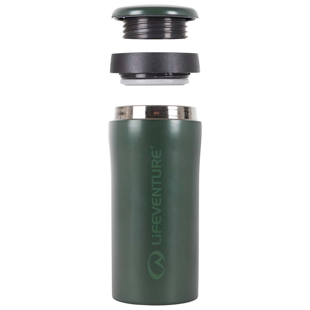 Купить Lifeventure LF76208 Кружка Thermo Серебристый  Metallic Green 7ft.ru в интернет магазине Семь Футов