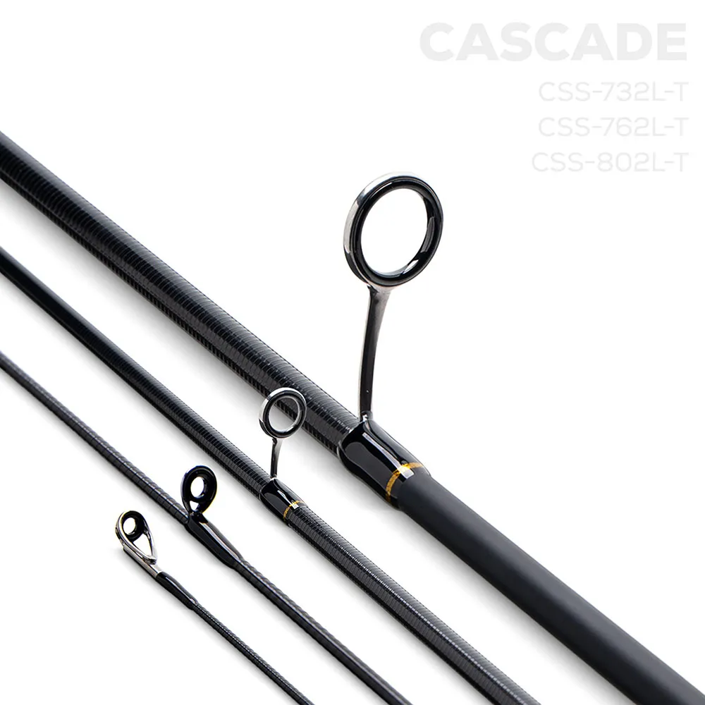 Купить Golden catch 2039806 спиннинговое удилище Cascade Light Grey / Black 125x10x10 2.4 m 7ft.ru в интернет магазине Семь Футов