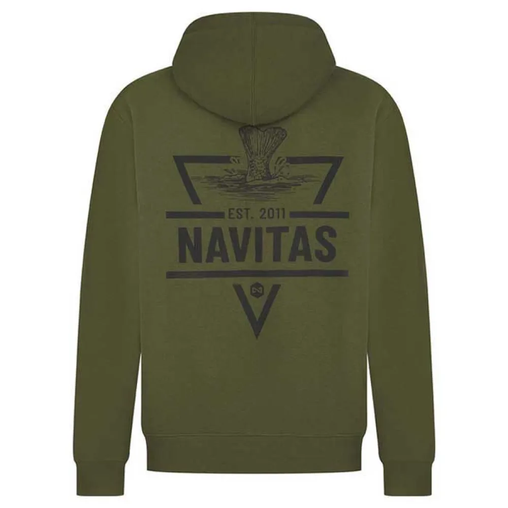 Купить Navitas NTTH4639-L Толстовка с капюшоном Diving  Green L 7ft.ru в интернет магазине Семь Футов