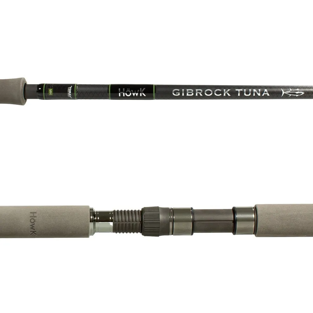 Купить Höwk HKBTMHTT спиннинговое удилище Gibrock Tuna MH Torzite Titanium Серебристый Black 2.41 m 7ft.ru в интернет магазине Семь Футов