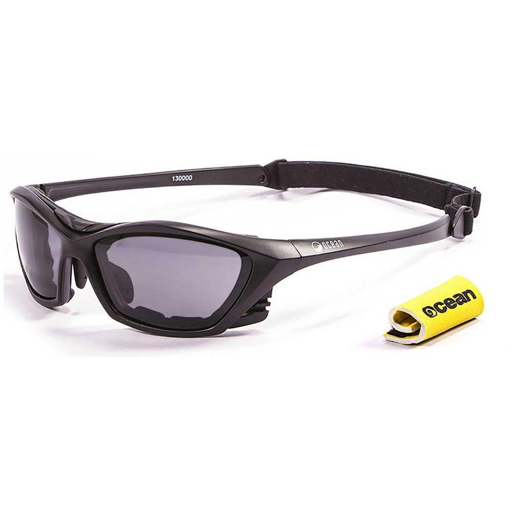 Купить Ocean sunglasses 13000.0 поляризованные солнцезащитные очки Lake Garda Matte Black Smoke/CAT3 7ft.ru в интернет магазине Семь Футов