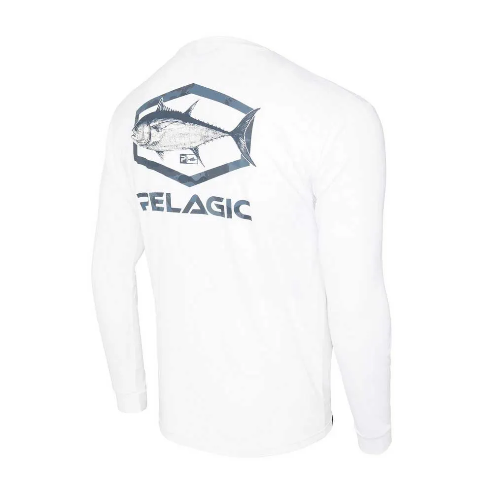 Купить Pelagic 1015253008-wht-m Футболка с длинным рукавом Aquatek Target BFT White 15x10x10 7ft.ru в интернет магазине Семь Футов