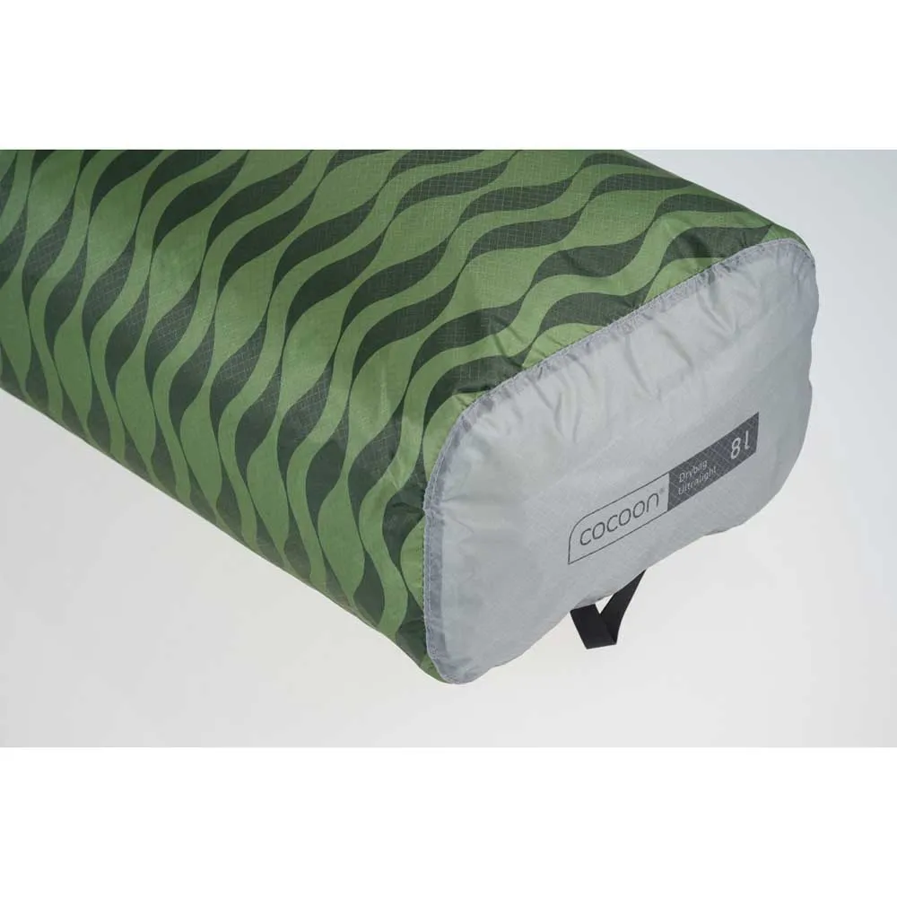 Купить Cocoon DBUL-8L-12 сухой мешок Ultralight 8L  Green Waves 7ft.ru в интернет магазине Семь Футов