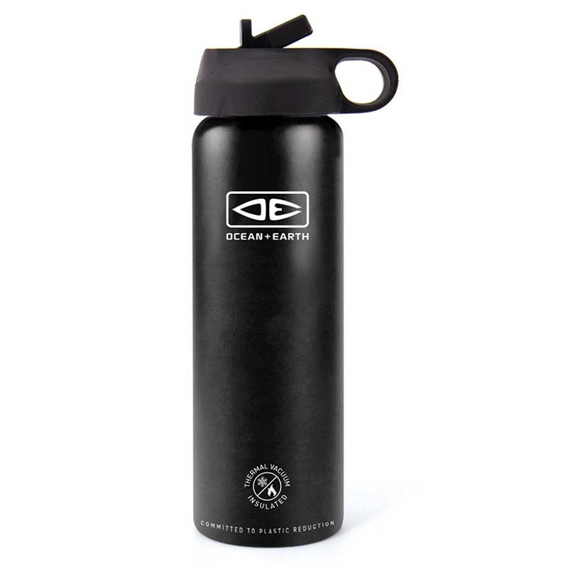 Купить Ocean & earth AMWF 03-Black-ÚNICO Flip Lid 720ml Кружка Thermo Черный Black 7ft.ru в интернет магазине Семь Футов