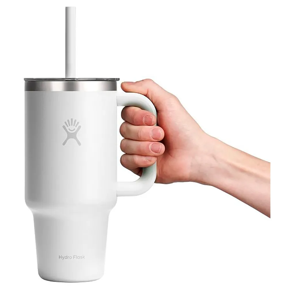 Купить Hydro flask tt32pscc382 термокружка Travel Tumbler Clear-32 Oz Capri Blue 20x10x10 7ft.ru в интернет магазине Семь Футов