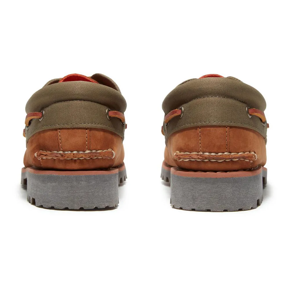 Купить Timberland tb0a6dxwem51m-110 Палубные туфли Authentic Medium Brown Nubuck 35x25x15 EU 45 7ft.ru в интернет магазине Семь Футов