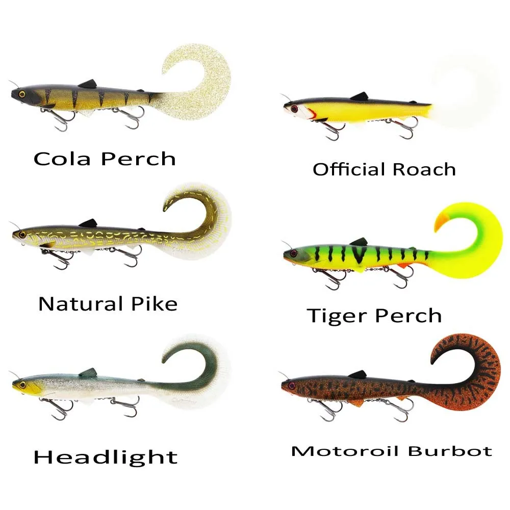 Купить Westin P211-498-149 Мягкий приманка Bullteez Curltail Inline Sinking 230g 330 mm Cola Perch 7ft.ru в интернет магазине Семь Футов