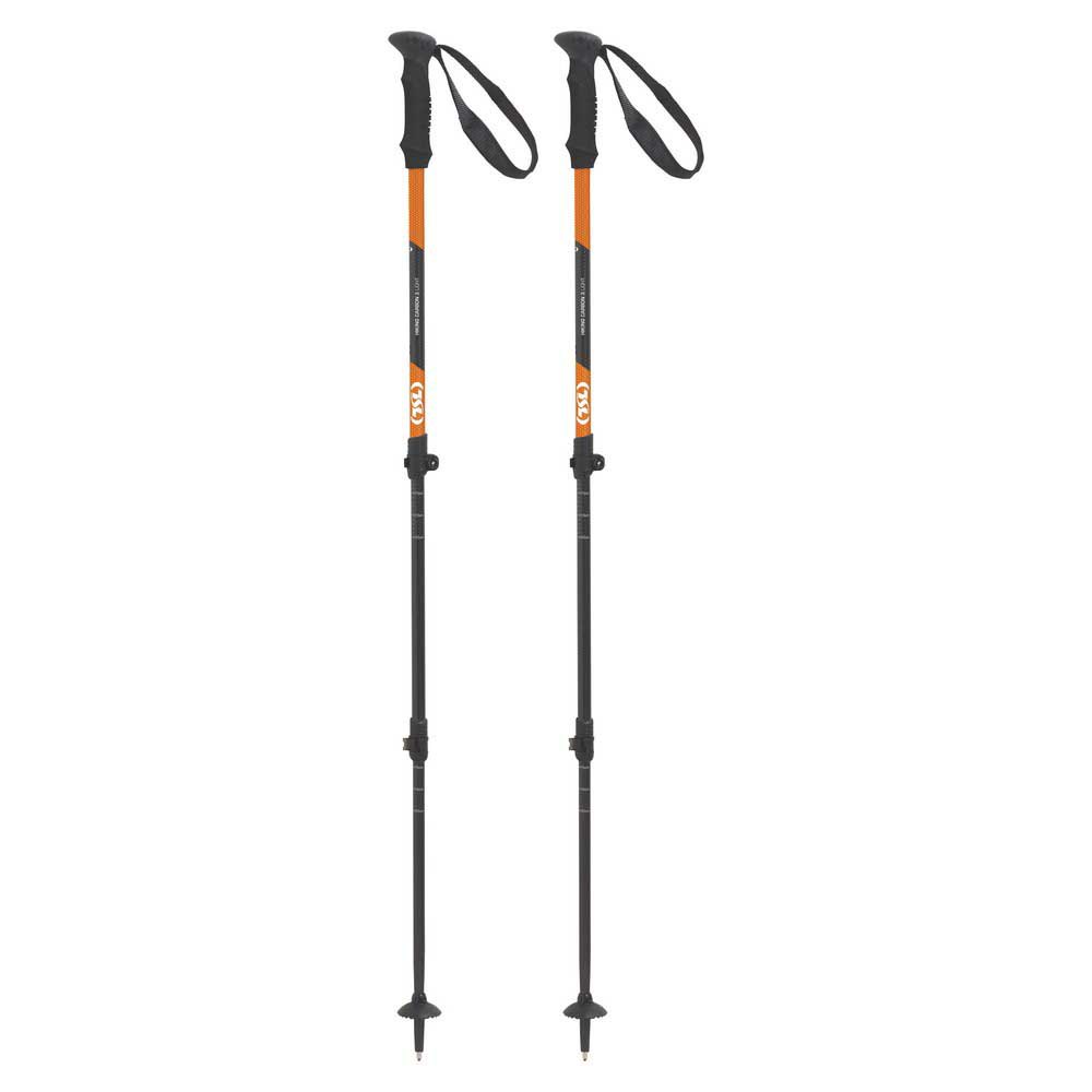 Купить Tsl outdoor PFBHC3L Hiking C3 Light Поляки Оранжевый Black / Orange 63-135 cm 7ft.ru в интернет магазине Семь Футов