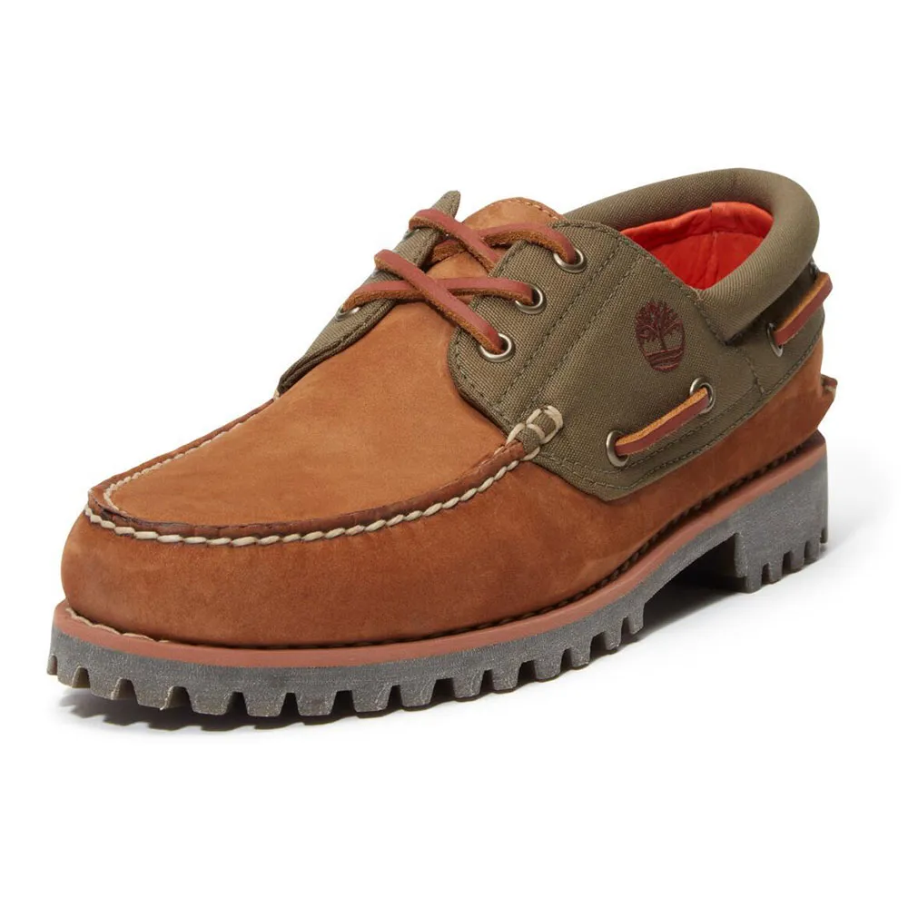 Купить Timberland tb0a6dxwem51m-110 Палубные туфли Authentic Medium Brown Nubuck 35x25x15 EU 45 7ft.ru в интернет магазине Семь Футов
