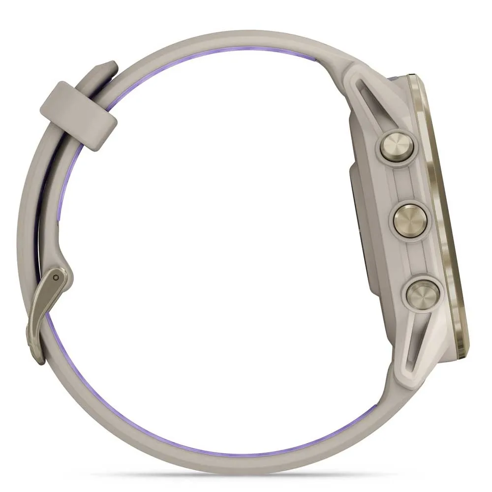 Купить Garmin 010-02969-12 Reloj Forerunner 970 Бежевый  Soft Gold Titanium / French Gray / Translucent Indigo 7ft.ru в интернет магазине Семь Футов