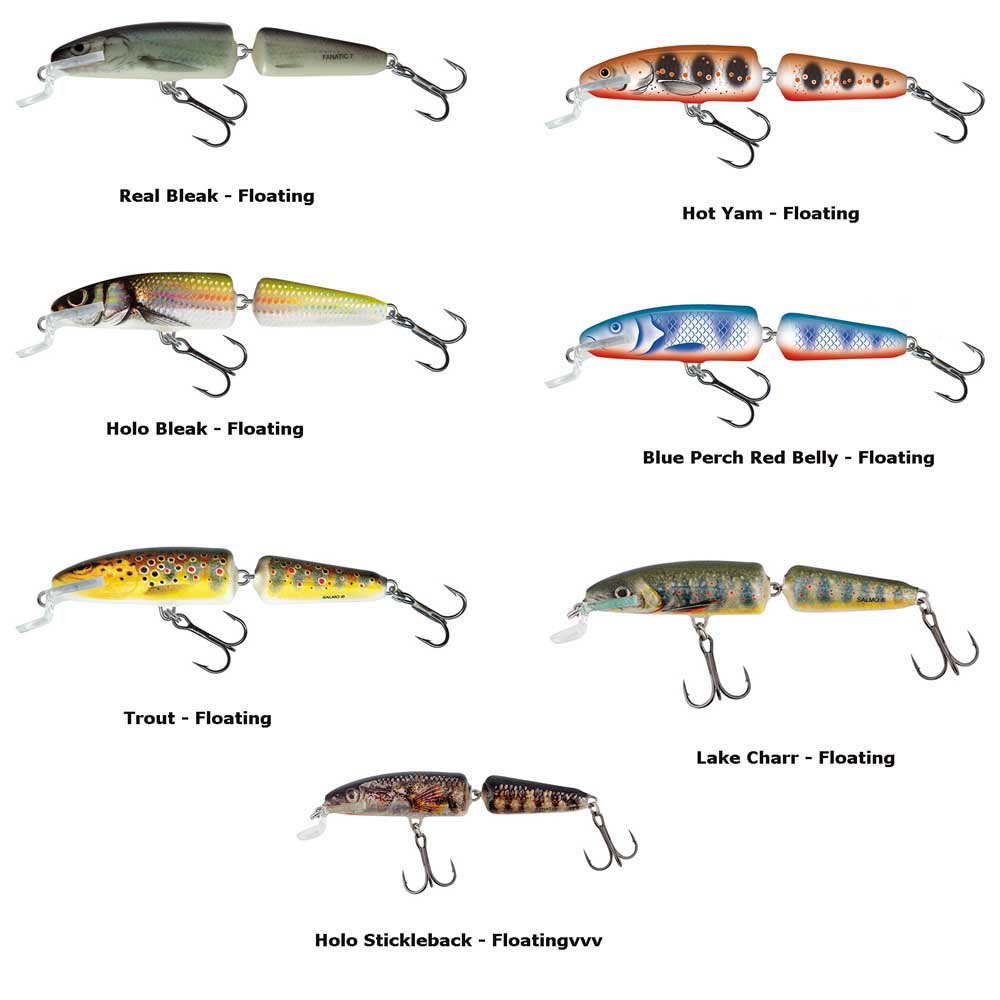 Купить Salmo QIF007 Fanatic Floating Пескарь 70 mm 5g  Lake Charr 7ft.ru в интернет магазине Семь Футов