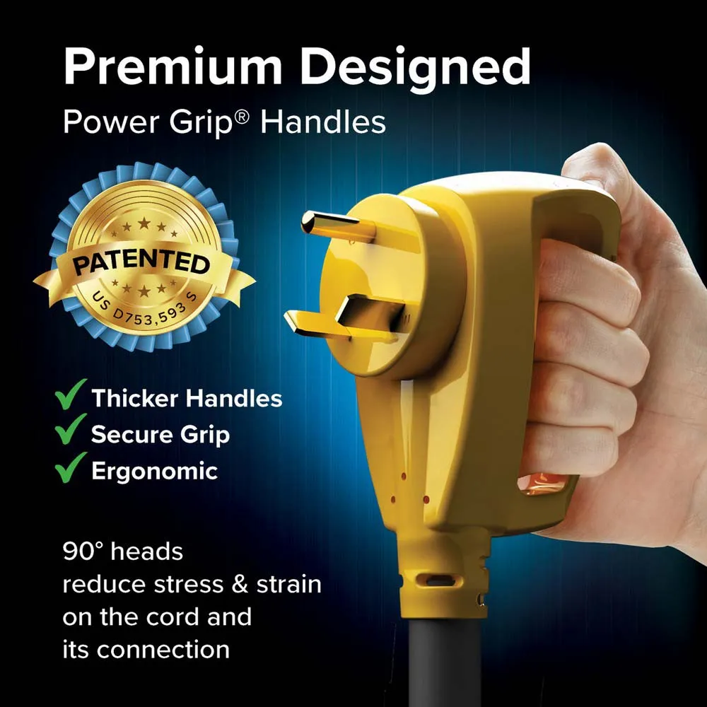 Купить Camco 17-55191 Удлинитель Power Grip 7.6 m  Black 30A 7ft.ru в интернет магазине Семь Футов
