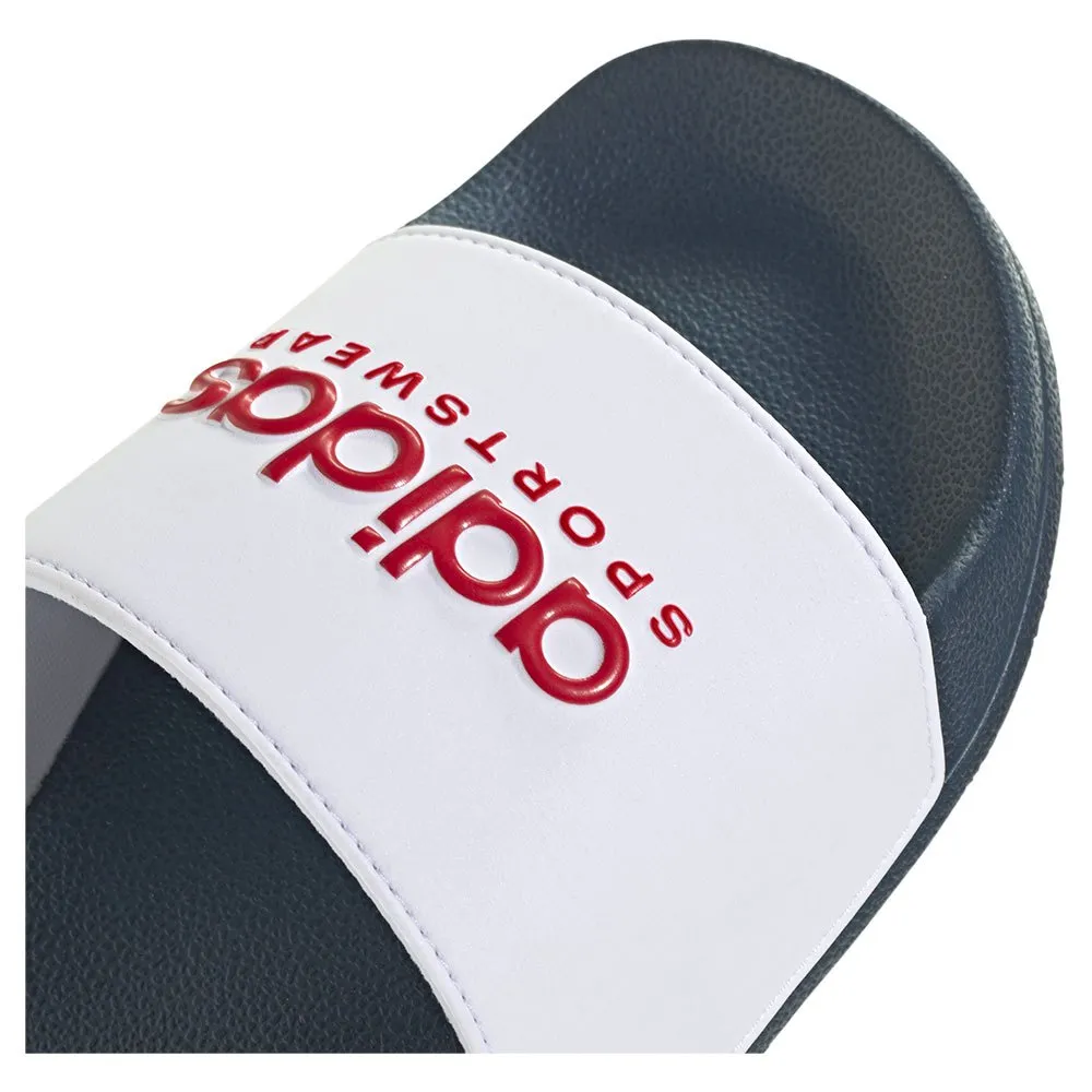 Купить adidas ii0017/11 Шлёпанцы Adilette Shower Ftwr White / Better Scarlet / Tenabl 32x20x10 EU 46 7ft.ru в интернет магазине Семь Футов