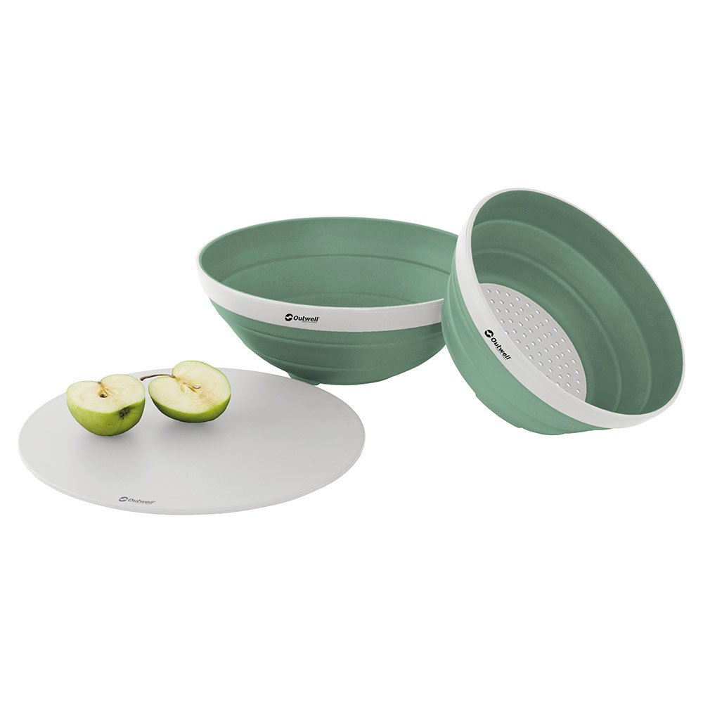 Купить Outwell 651114 Складной Colander Чаша и сушилка Серебристый Shadow Green 7ft.ru в интернет магазине Семь Футов