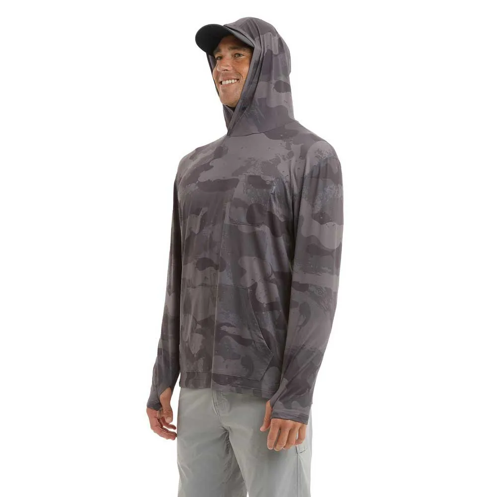 Купить Pelagic 1015253009-gra-s Худи с УФ-защитой Freespool Brush Camo Graphite 40x30x12 7ft.ru в интернет магазине Семь Футов