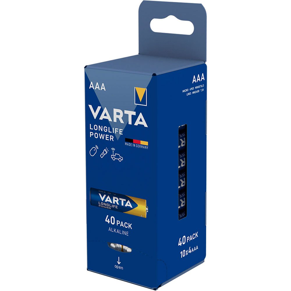 Купить Varta 38447 AAA LR03 Щелочная батарея Голубой Blue 7ft.ru в интернет магазине Семь Футов