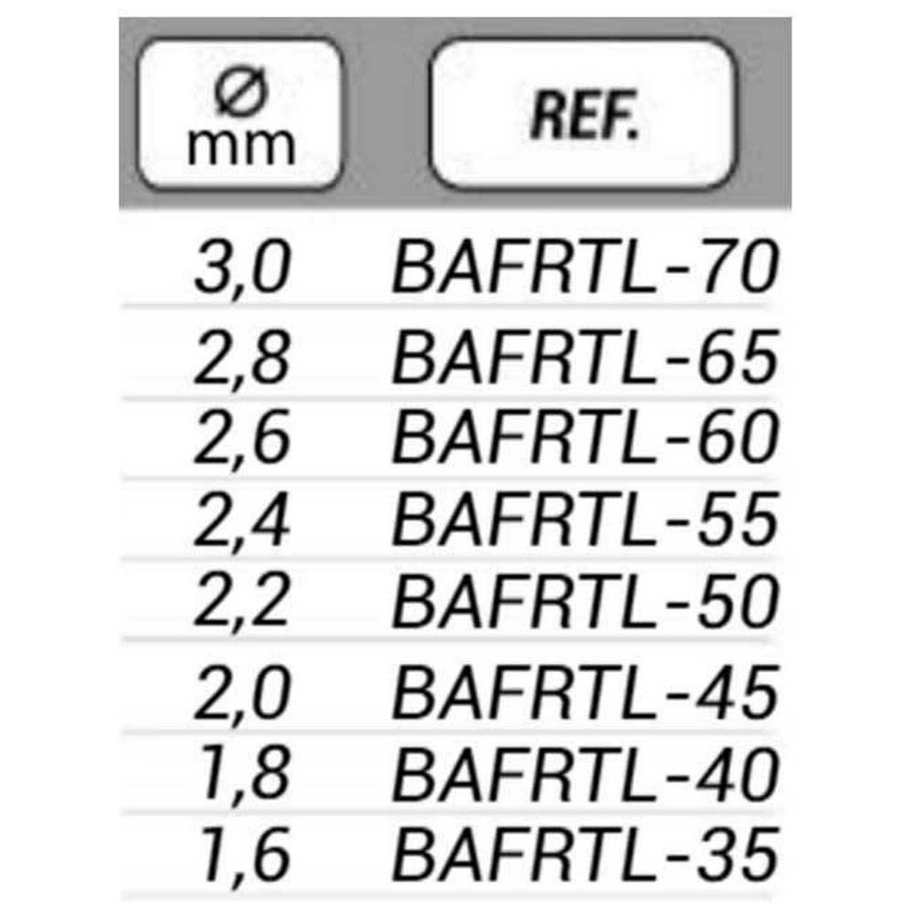 Купить Baetis BAFRTL-45 Большой наконечник Loop Руководство Серебристый Chrome 2 mm 7ft.ru в интернет магазине Семь Футов