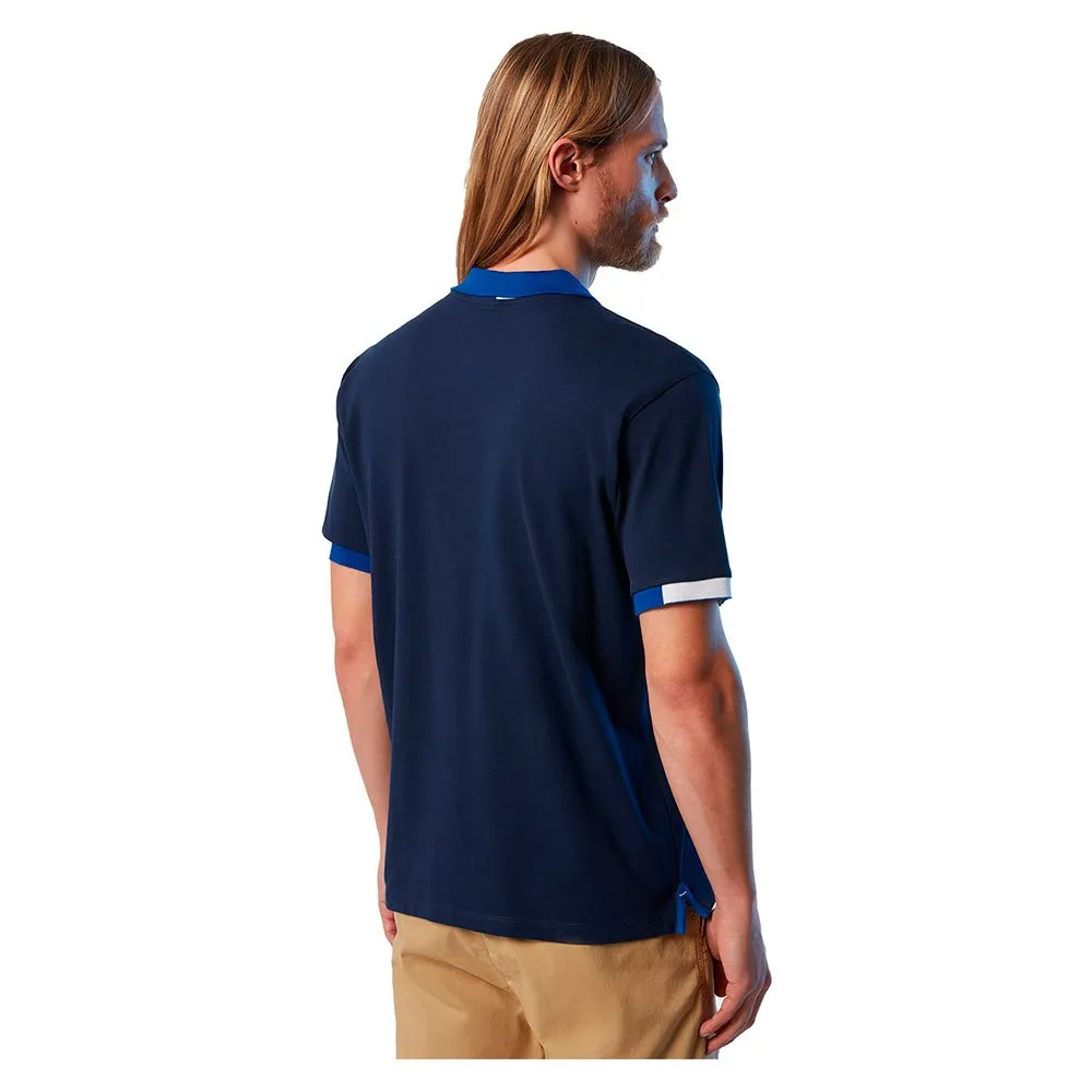 Купить North sails 692400-0802-XXL Поло с короткими рукавами Graphic 692400 Голубой Navy Blue 2XL 7ft.ru в интернет магазине Семь Футов