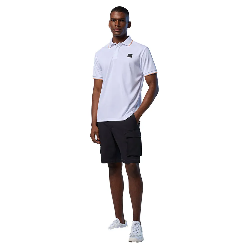 Купить North sails 692482-0101-XXL Поло с короткими рукавами Logo 692482 Белая White 2XL 7ft.ru в интернет магазине Семь Футов