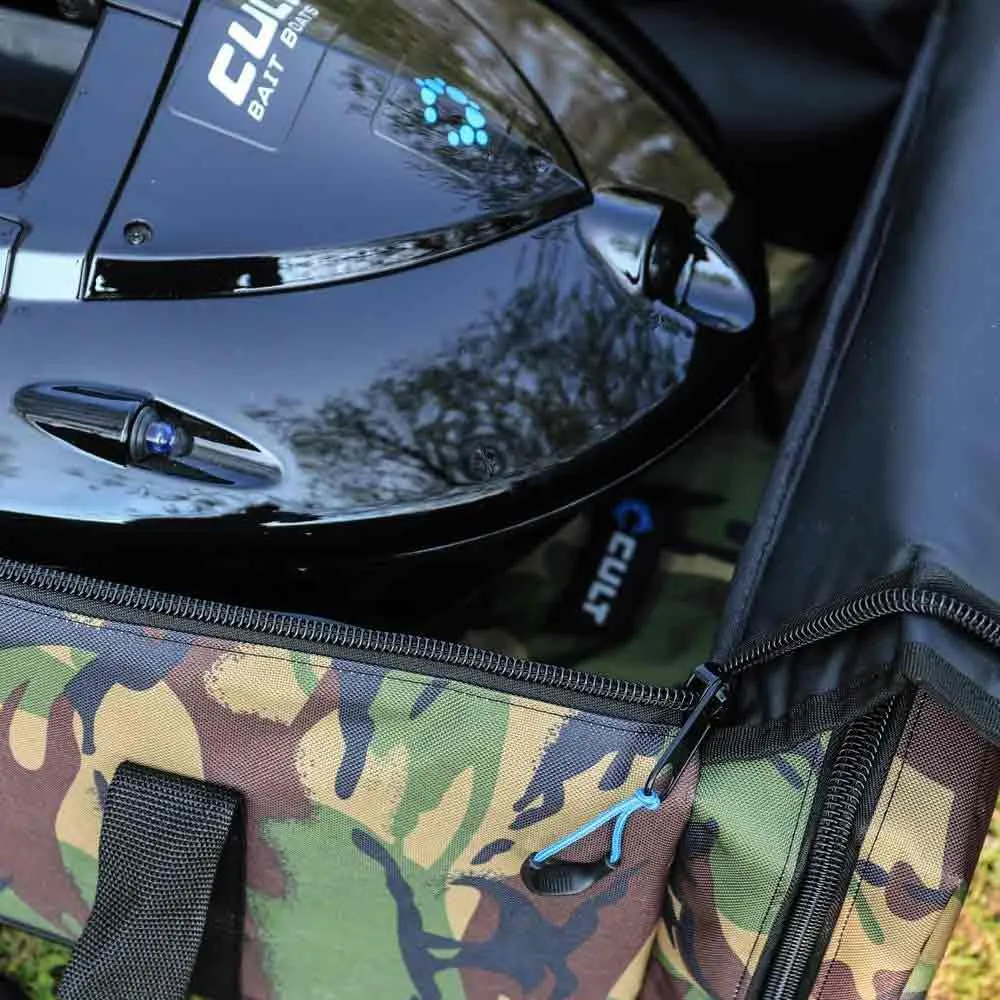 Купить Cult tackle CUL01 Большая сумка Deluxe Boat  Camo 75 x 40 x 23 cm 7ft.ru в интернет магазине Семь Футов