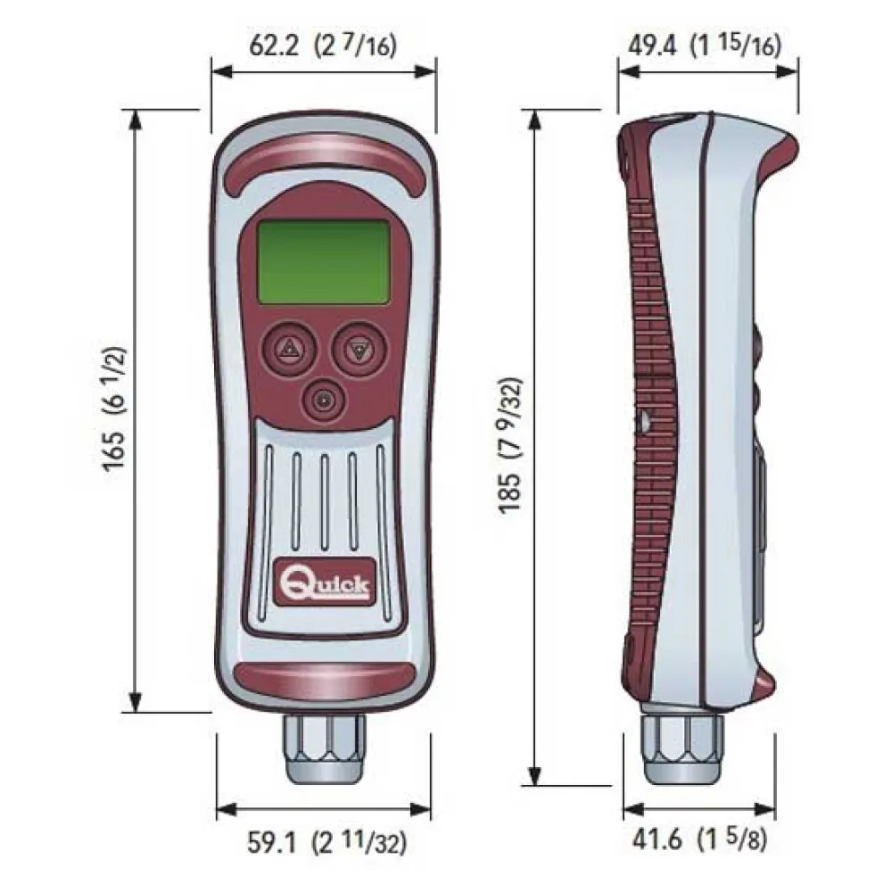 Купить Quick 307845 Управление счётчиком цепи CHC 1103 Grey / Black 10x10x17 7ft.ru в интернет магазине Семь Футов