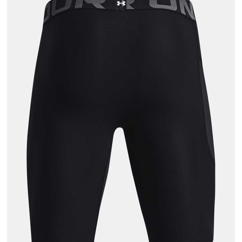 Купить Under armour 1361602-001-XXLT Компрессионные шорты HeatGear Черный Black / White 2XL 7ft.ru в интернет магазине Семь Футов