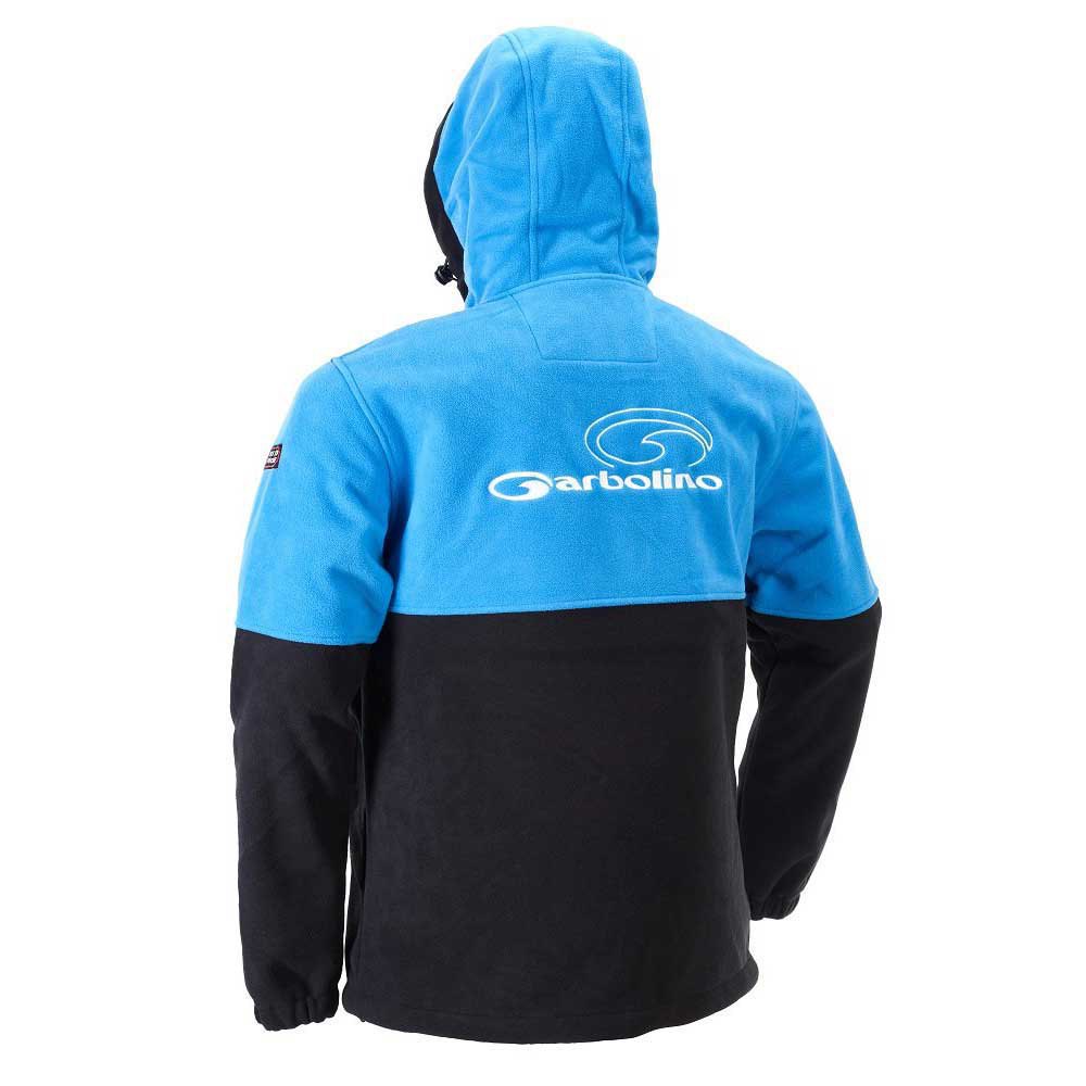 Купить Garbolino GOMCJ2456-2XL Флисовая кофта с полумолнией Match Windproof Черный Black / Blue 2XL 7ft.ru в интернет магазине Семь Футов