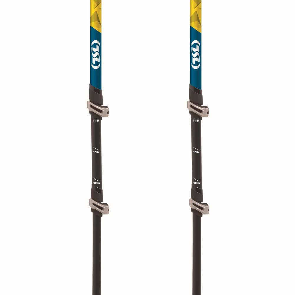 Купить Tsl outdoor PFBTOCC3LT Tour Carbon Compact 3 Light Twist Поляки Желтый Black / Yellow / Blue 62-125 cm 7ft.ru в интернет магазине Семь Футов