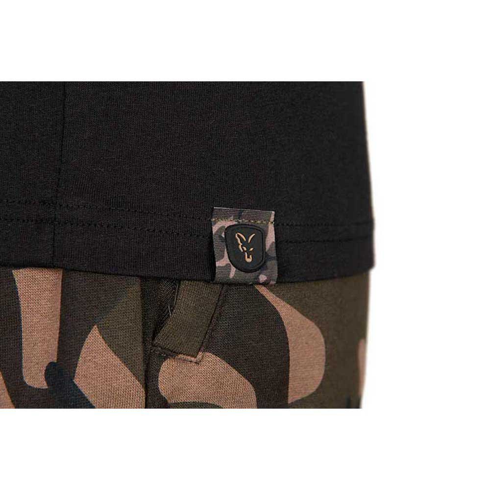 Купить Fox international CFX286 Футболка с коротким рукавом Logo Черный Black / Camo M 7ft.ru в интернет магазине Семь Футов