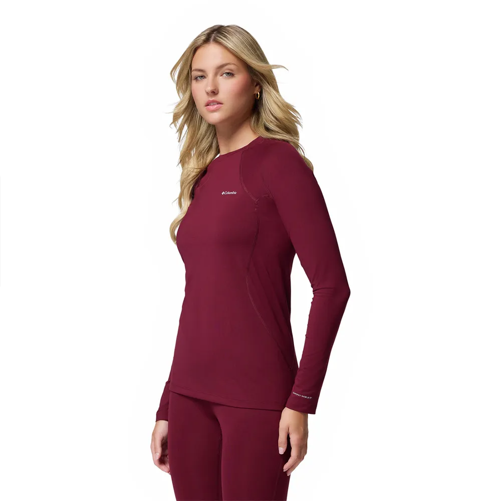 Купить Columbia 1639021-624-xl Базовый слой с длинным рукавом Midweight Stretch Rich Wine 30x25x2 7ft.ru в интернет магазине Семь Футов