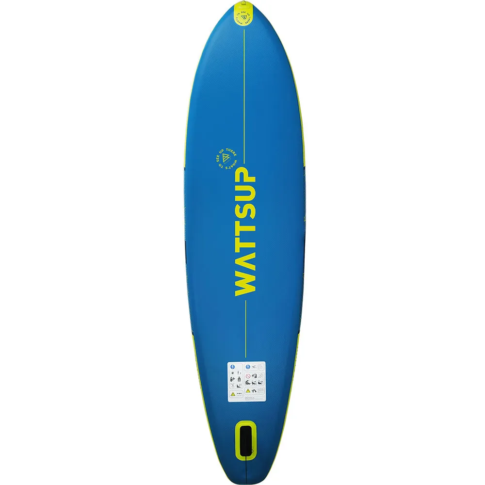 Купить Wattsup pb-wsar108 Надувной комплект для падлбординга SAR 10.8 Blue / Yellow 100x46x46 325 cm/84 cm 7ft.ru в интернет магазине Семь Футов
