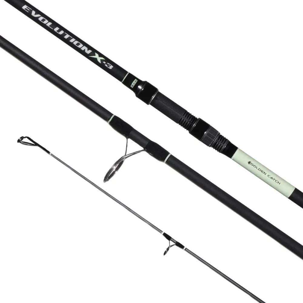 Купить Golden catch 2039051 карповая удочка Evolution X-3 26 Grey / Black 130x10x10 3.6 m 7ft.ru в интернет магазине Семь Футов