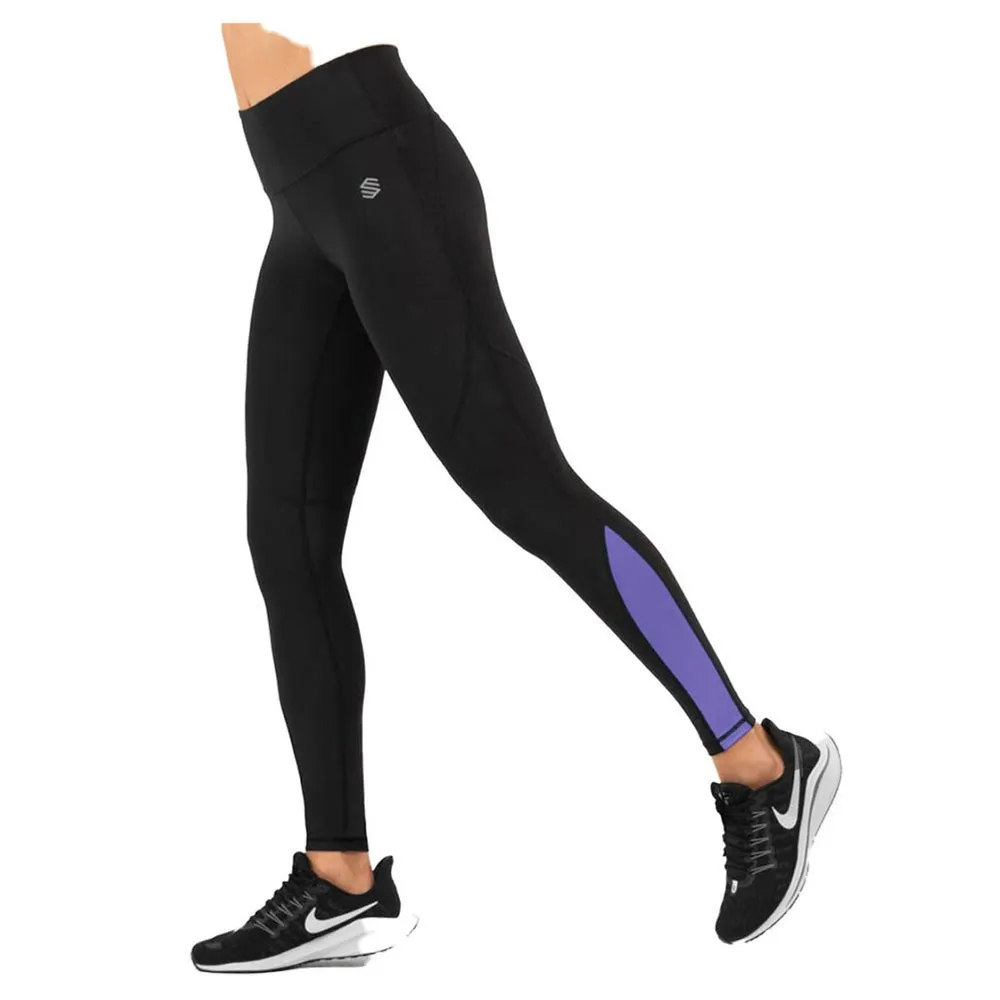 Купить Siroko srkfitlggwc2p07spower-m Термоштаны S-Power Black / Lavender 25x15x10 7ft.ru в интернет магазине Семь Футов