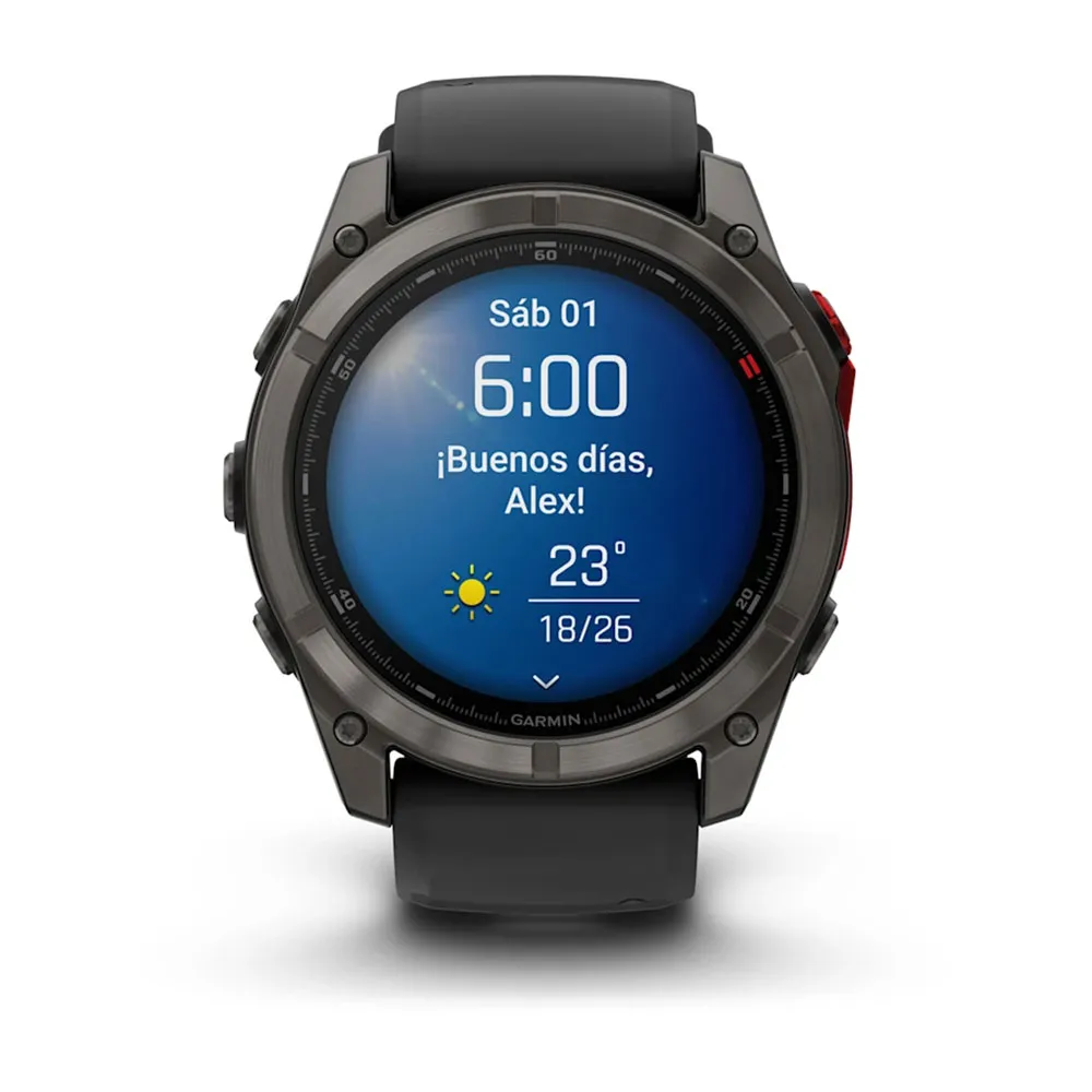 Купить Garmin 010-03380-01 Часы Fenix® 8 Pro 51 mm Microled Carbon Grey / Black / Pebble Grey 20x10x5 7ft.ru в интернет магазине Семь Футов