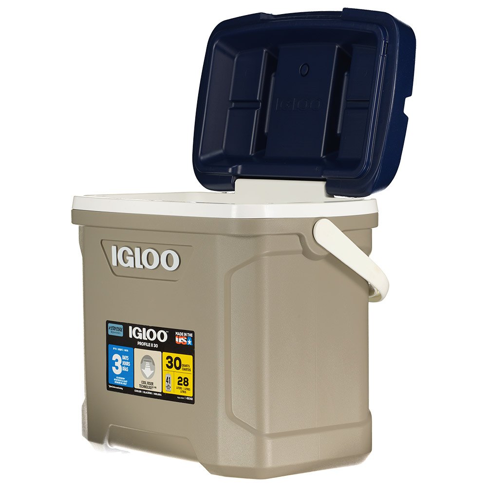 Купить Igloo coolers 50406 Sportsman Profile 30 28L Жесткий портативный кулер Grey 46 x 29 x 43 cm 7ft.ru в интернет магазине Семь Футов