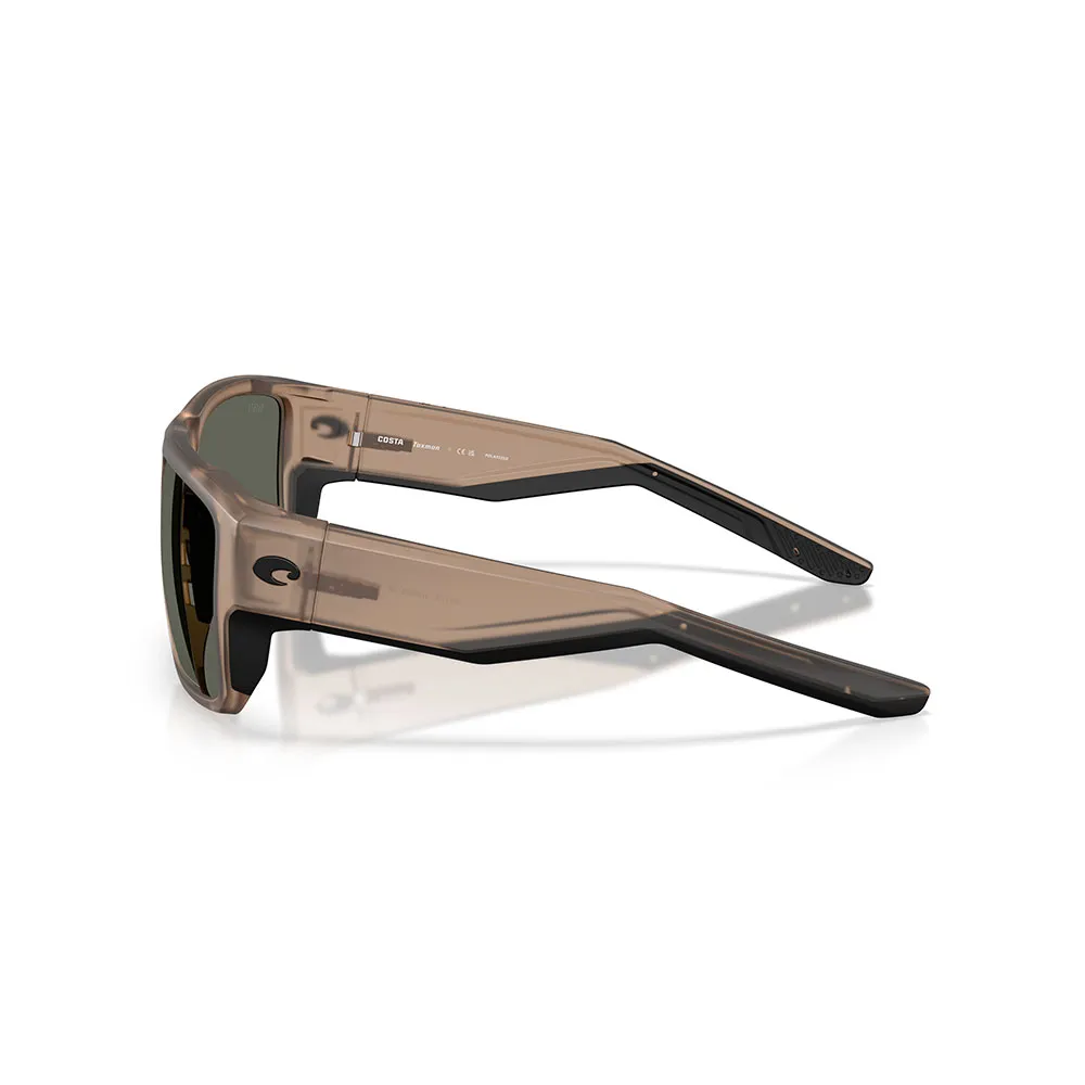Купить Costa 06s9116-91161259 поляризованные солнцезащитные очки Taxman Matte Brown Smoke 20x10x10 Gray 580G/CAT3 7ft.ru в интернет магазине Семь Футов