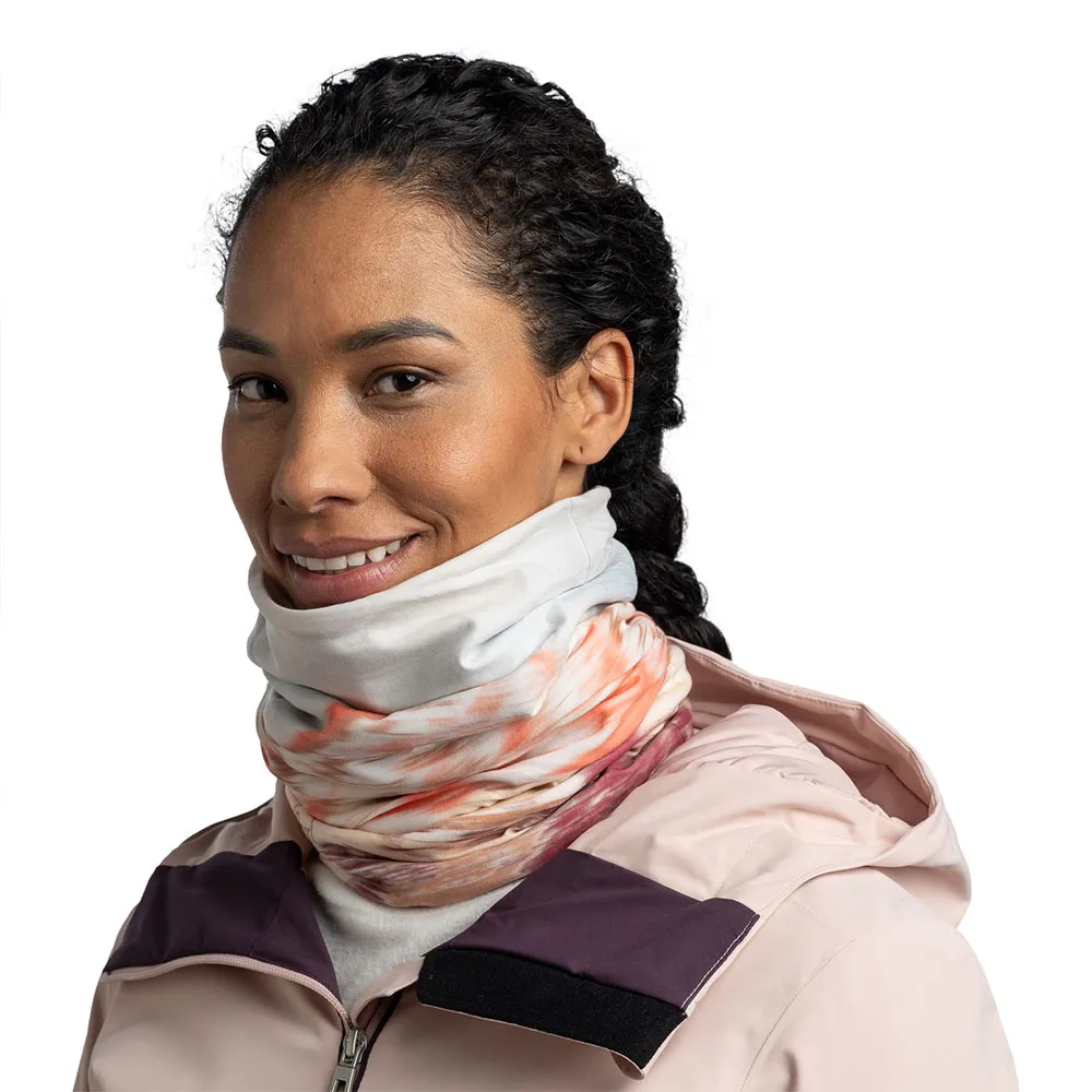 Купить Buff ® 136869.212.10.00 Шарф-хомут Polar Reversible Lerna Peach Beige 15x10x5 7ft.ru в интернет магазине Семь Футов