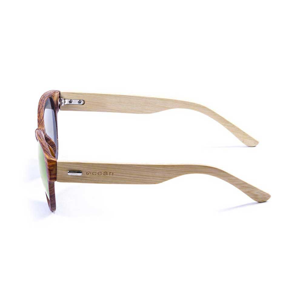 Купить Ocean sunglasses 51002.3 поляризованные солнцезащитные очки Cool Brown / Green 7ft.ru в интернет магазине Семь Футов