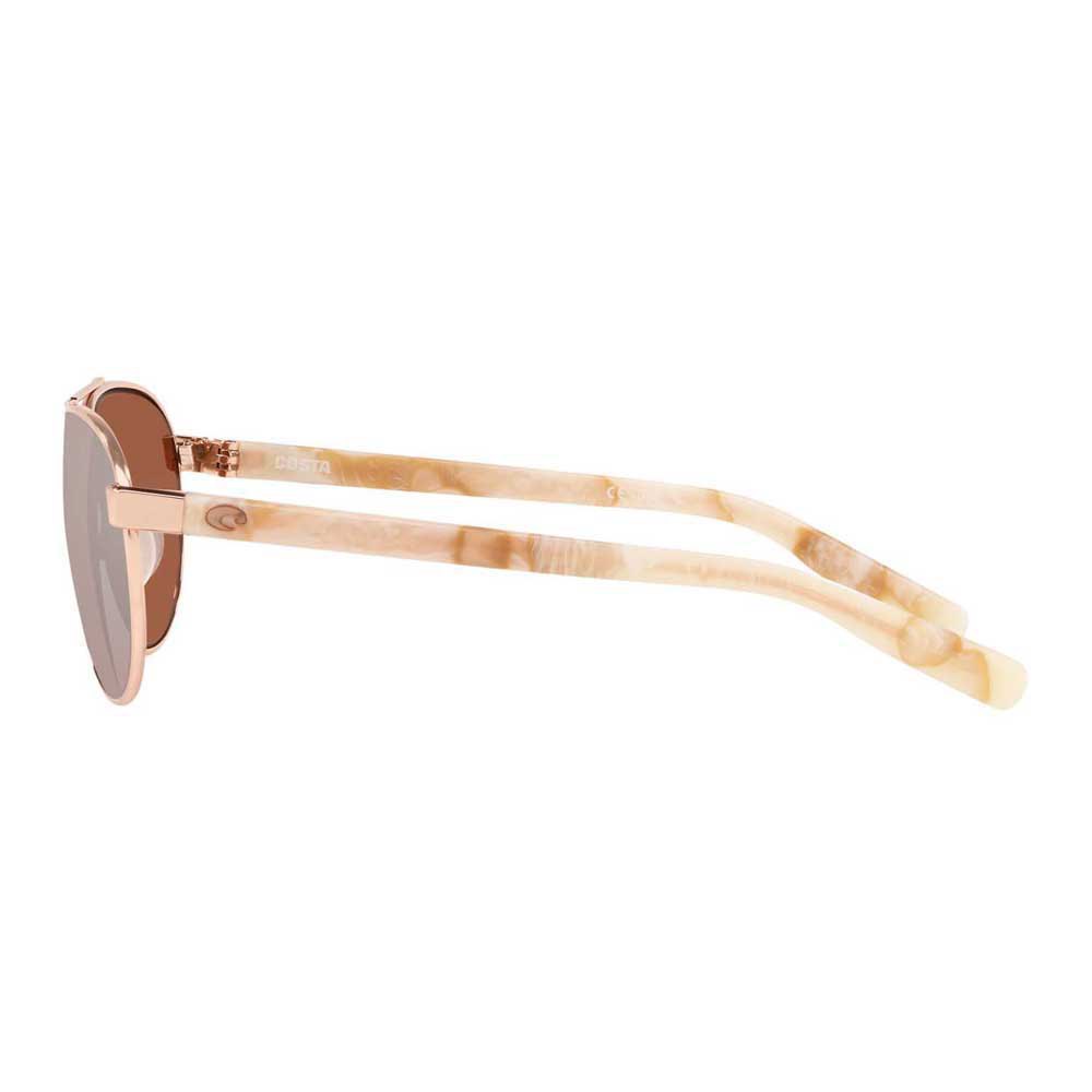 Купить Costa 06S4007-40071057 Зеркальные поляризованные солнцезащитные очки Fernandina Shiny Rose Gold Copper Silver Mirror 580P/CAT2 7ft.ru в интернет магазине Семь Футов