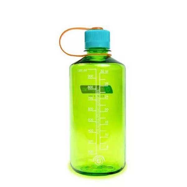 Купить Nalgene NL20212332 Узкий рот Sustain 1L бутылка  Green Lime 7ft.ru в интернет магазине Семь Футов
