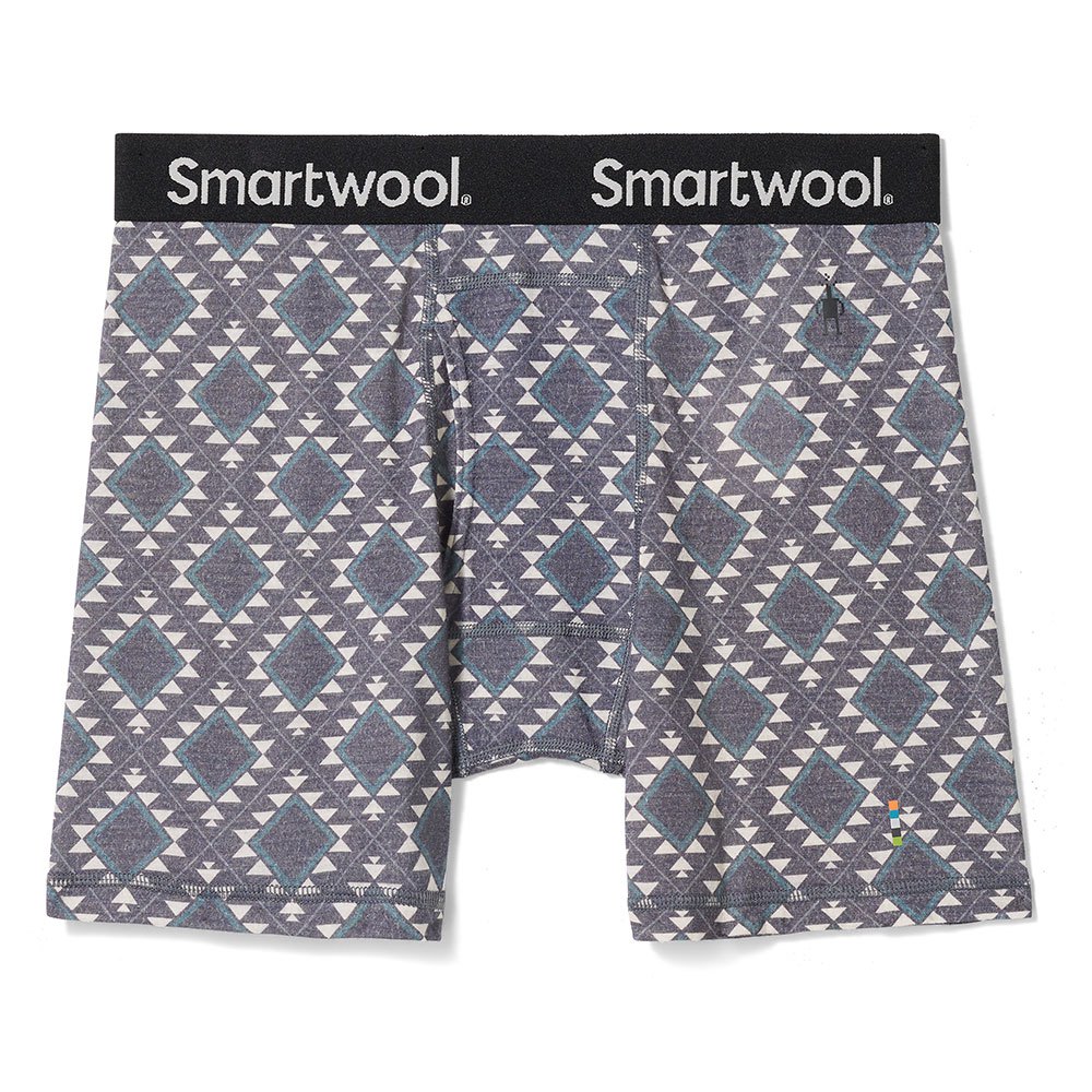 Купить Smartwool SW0170050521.L Боксёр Merino Print Brief Серый  Medium Gray L 7ft.ru в интернет магазине Семь Футов