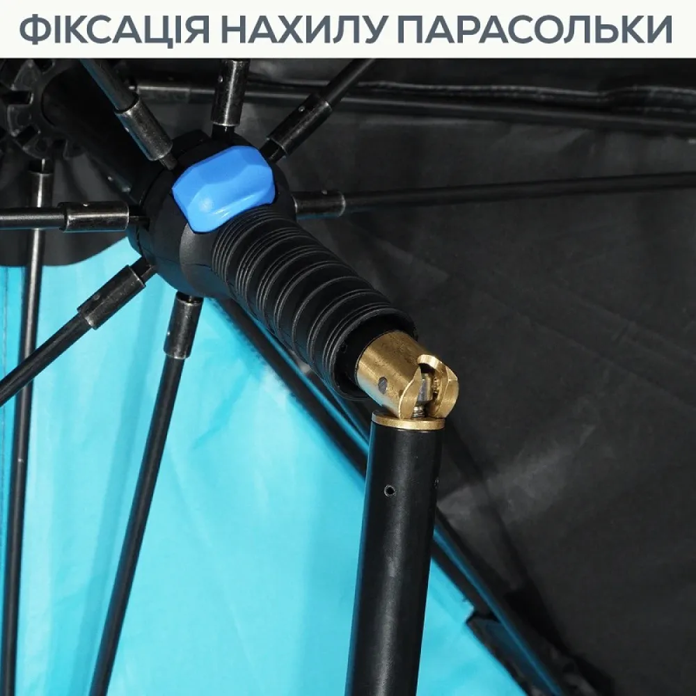 Купить Golden catch 7739005 зонт Sintez Black / Light Blue 180x10x7 190 cm 7ft.ru в интернет магазине Семь Футов